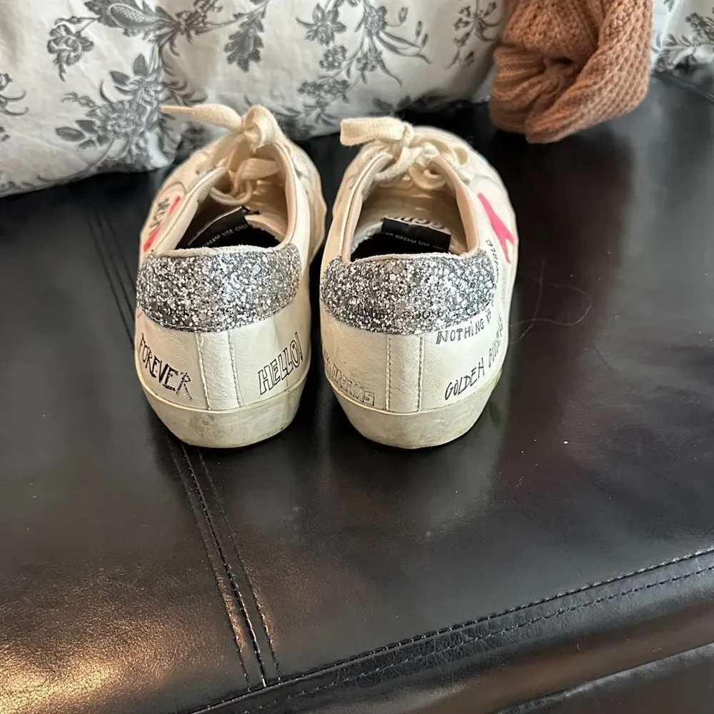 Golden Goose Venice, graffiti sneakers